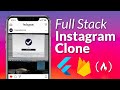 Flutter & Firebase Course - Build a Full Stack Instagram Clone