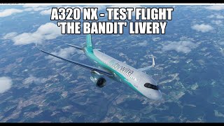 MSFS 2020 - A320 Delivery Test Flight - FlyByWire A320NX (QA pre-release test)