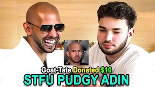 Adin Ross & Andrew Tate get TROLLED By Chat..