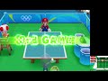 blizzie vs mario in table tennis 5 games 21 points mario u0026 sonic at the rio 2016 olympic games