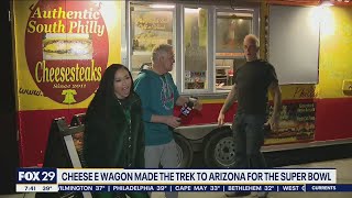 Cheese E Wagon: Philadelphia native turned Arizona resident brings Philly food truck to Super Bowl