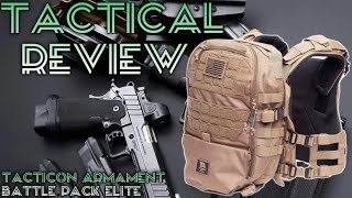 TACTICAL REVIEW |Tacticon Armament Battle Pack Elite| (Coyote Brown)