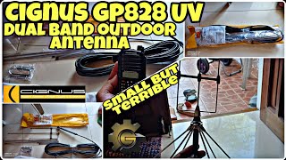 Cignus GP828 UV Dual Band Outdoor Antenna | Small But Terrible