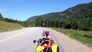 Magnifique Vélo route du fjord #8 sur la route 172 de Tadoussac  à Chicoutimi!