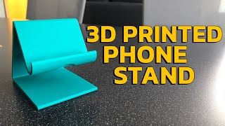 3D Printed Phone Stand Timelapse - Awesome Desk Accessories