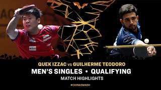 Quek Izzac vs Guilherme Teodoro | MS QUAL | China Smash 2024