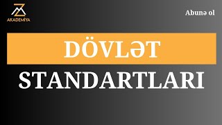 Kurikulum dərs 4 / Ümumi təhsilin dövlət standartları / Zülfüqar Mayılov