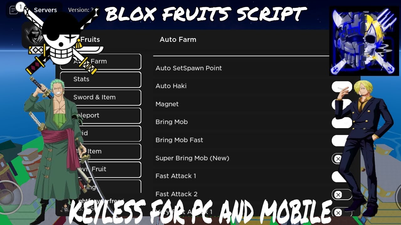 Blox Fruits Script Latest Update 19 Auto Farm Mastery Farm Auto