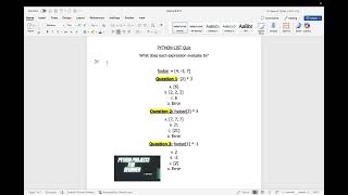 Beginner Python Quiz Challenge