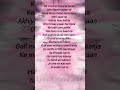 Soni Soni (Lyrics)    #ytshorts #youtubeshorts #lyrics #shorts #song #popularsong #shortsfeed