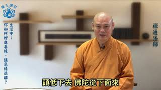 一日一問生活禪-004(生活中你如何增進善緣，讓惡緣遠離?)