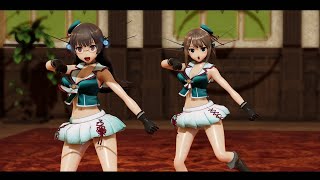 [MMD 艦これ／艦Colle／KanColle] 摩耶改二 \u0026 鳥海改二【被害妄想携帯女子（笑）- GUMI】