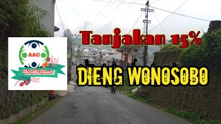 Tanjakan 15 persen Wonosobo - Dieng arah turun