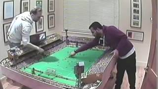 Full Subbuteo Game Play from the Stadium of Fingers (game 1)