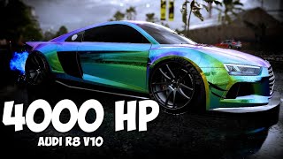 RUSAK!! MODIFIKASI 4000 HP AUDI R8 V10 FULL CUSTOM | NEED FOR SPEED HEAT INDONESIA