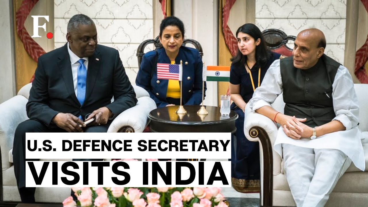 Indian Defence Minister Rajnath Singh Holds Talks With US Counterpart ...