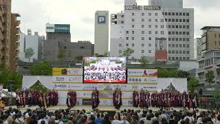 岡山うらじゃ連 楽鬼  うらじゃ2022　下石井会場　4k