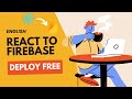 [English] How to Deploy React / Vite React App to Firebase Hosting | Free | Mohammed Sadik