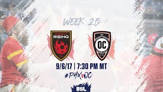 USL LIVE - Phoenix Rising FC vs Orange County SC 9/6/17