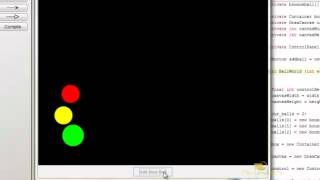 bouncing ball in java