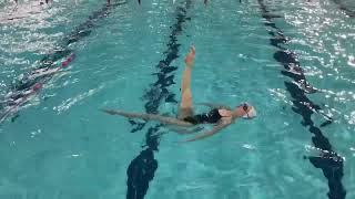 Flamingo bent knee combined spin 360 + 360 | Artistic Swimming Figures