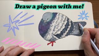 5 Reasons why I should NOT do Youtube! Draw with me a GLORIOUS BIRD 🕊️