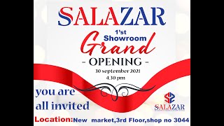 Salazar Brand 1'st Showroom Grand Opening in Cumilla||সেলাজার ব্রান্ডের প্রথম শো-রুম উদ্ভোদন হয়|