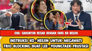 TERJEMAH INSTRUKSI KO HEEJIN KE MEGAWATI, CHA SANGHYUN RESAH DENGAN FANS KO HEEJIN RED SPARKS