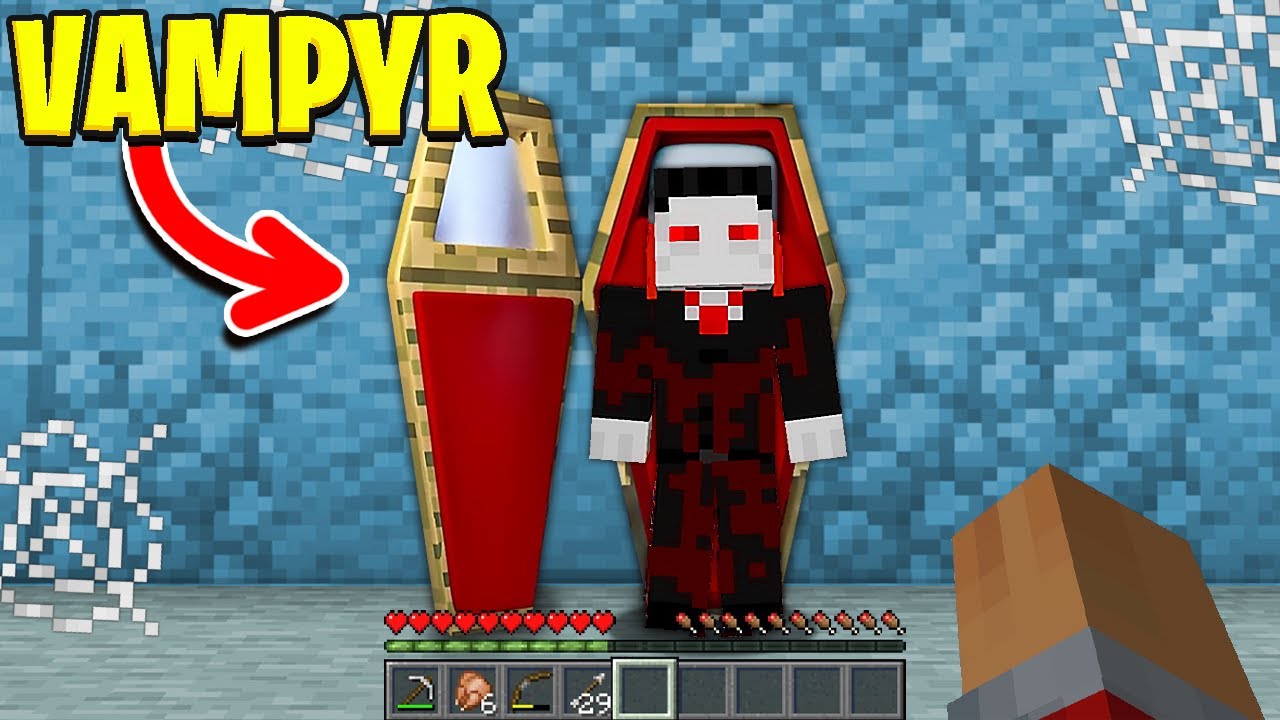 Vi Flygter Fra VAMPYRER I Minecraft! - YouTube