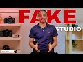 Create a fake YouTube Studio Background for Free | YouTube Studio Set-up