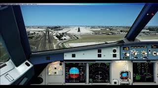 [FSX-SE] Lufthansa Virtual A321 Landing Amsterdam ILS