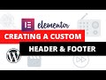 Create Custom Header & Footer Using Elementskit Addons By Wpmet