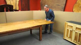 self storing table leaf video.