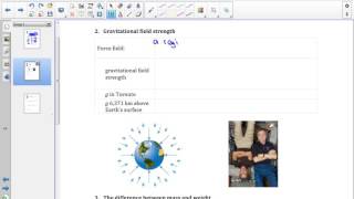 SPH3U 4.1 Gravitational force near Earth