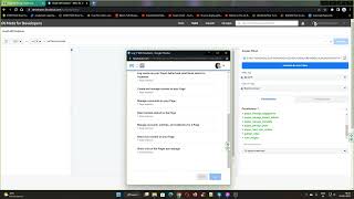 How to create facebook page and generate access token