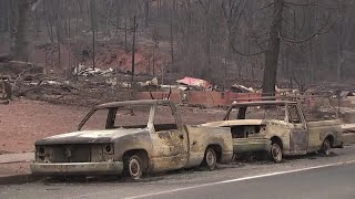 California wildfire razes town of Greenville to ruins