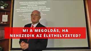 Mi a megoldás, ha nehezedik az élethelyzeted? - Szedlacsik Miklós mester-coach