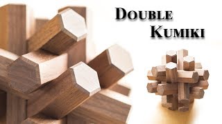 Double Kumiki - Wood art made in Japan