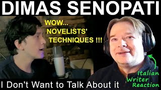 DIMAS SENOPATI - I Don't Want to Talk About it (Rod Stewart) - WRITER reaction - Reaksi penulis