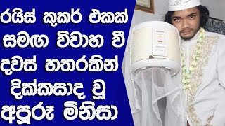 Rice Cooker එකක් සමඟ විවාහ වී දවස් හතරකට පසු දික්කසාද වූ අපූරූ මිනිසා