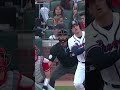 Austin Riley hits a homer to straight away center! #sports #baseball #athlete #trending #goals #edit