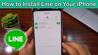 How to Install LINE on Your iPhone Step by Step