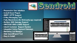 Sendroid  v5 SMS Portal Php Script Free Download