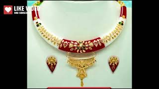 40+gold Pola necklace design with weight and price 2023 / Pola har gold@meghuscollection