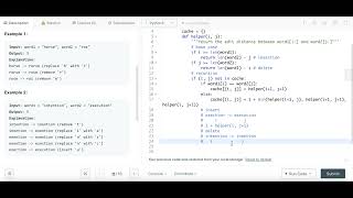 Edit Distance - Leetcode 72 - Recursion with Memoization - Python