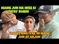 MANG JUN AT ARJON NAGING EMOTIONAL SA PAGKAWALA NI TATAY ROBIN NAGPAPARAMDAM DAW SA KANILA