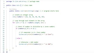 Check Even or Odd Numbers in Java Array 🔥 | Beginner Friendly