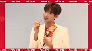 INTO1 周柯宇 百奇侧拍花絮cut Zhou Keyu Pocky side shot BTS