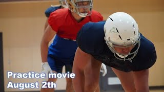 【practice movie】みらいふ福岡SUNS（2020.8.2）アメフト