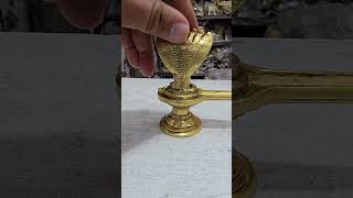 Brass Shivling 4 inch For Pooja Or Home Decor / For Buy Call : 9594170579